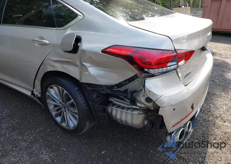 2015 Hyundai Genesis 3.8 from USA, damaged, VIN KMHGN4JE3FU043682